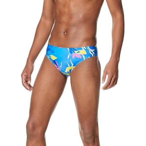 Speedo Men's Swimsuit Brief Endurance+ The One Size: 28 NWT - Picture 1 of 4